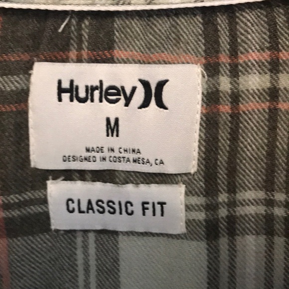Hurley Classic Fit Button Down Shirt - Picture 8 of 12